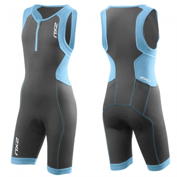 2XU G:2 Active tri suit Schwarz/Blau Jugend CT3106d 2015 CT3106d
